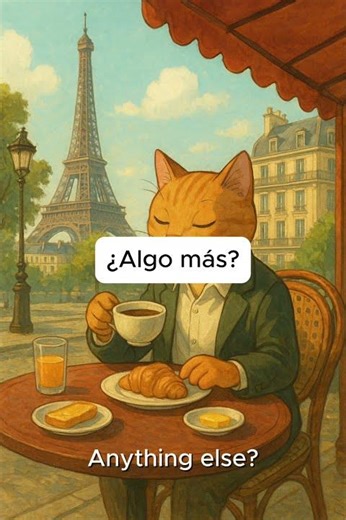 Cómo pedir desayuno en español básico | A1 - A2 For beginners #español