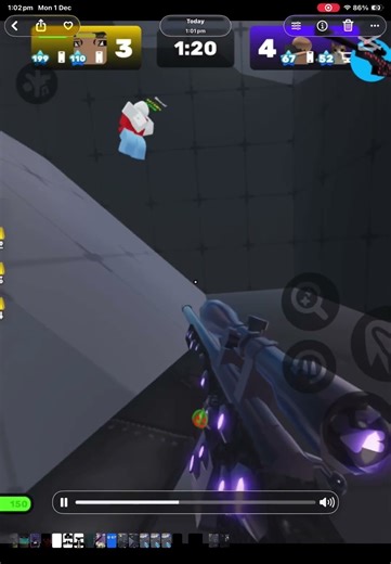 Still mastering sniper #rivals #tanqr #slingshotbwai