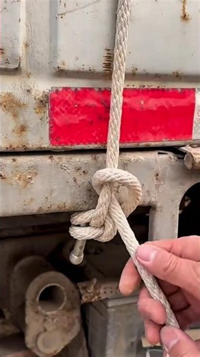 Super Simple Trucker's Hitch for Everyone! 🤔