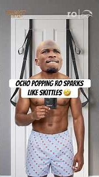Ocho has to be stopped! Presented by @ro.co. He’s out here on swings & popping Ro’s like Skittles🤣