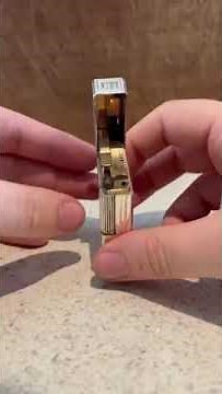 Vintage Dupont lighter refilling