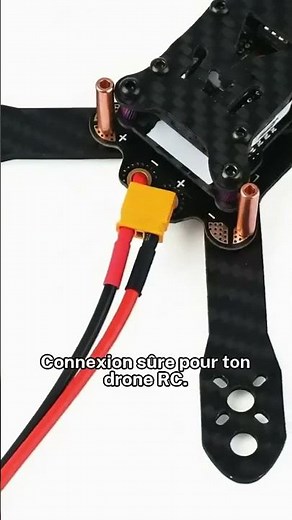 🔌 Réalisez des connexions électriques sûres et fiables avec ce lot de 3 paires de connecteurs XT30