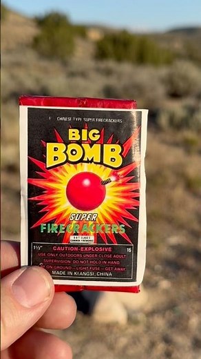 20 Days Until July 4th! - Vintage Firecracker Countdown - Big Bomb #fireworks #firecrackers