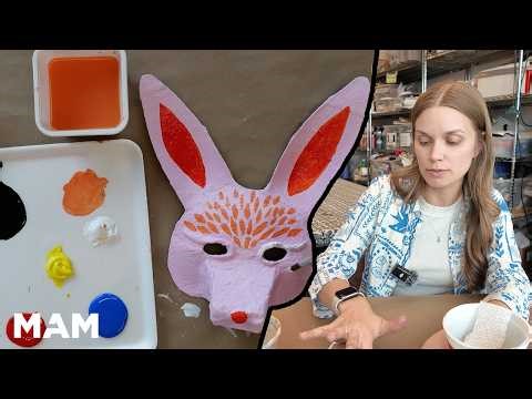 After Hours Art: Plaster Mask Making
