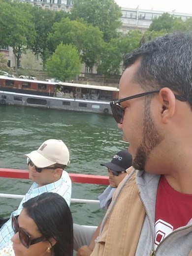 Río sena paris#paisajesextremos #turismo
