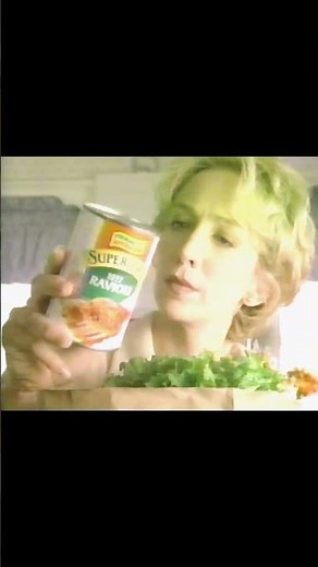 90's Franco-American Beef Ravioli Commercial 🍝 #nostalgia #retro #tvads