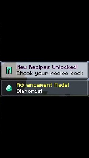 Minecraft - UI Toast - Sound Effect | Best Quality #Shorts