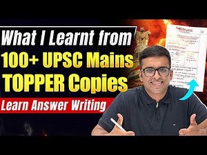 UPSC Mains 2026 | How to start Answer Writing for UPSC Mains 2026 |