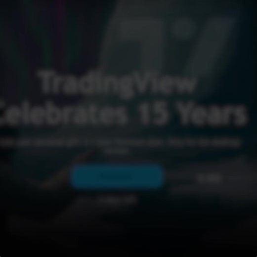 🎉 TRADINGVIEW celebrates its 15th anniversary! When you install the desktop app on Windows, you’ll receive a FREE one-year PREMIUM subscription! ⚡️ Don’t miss out — claim your exclusive gift right now! | Professor Mike