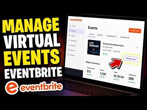 How to manage virtual events with Eventbrite - Quick Tutorial