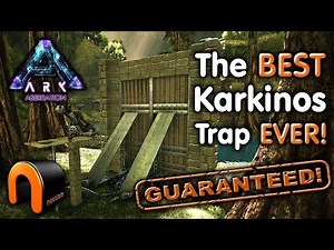 ARK Nooblets BEST CRAB TRAP EVER! How To Tame A Karkinos