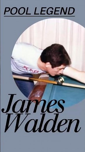 James Walden: Oklahoma-born pool legend known for high-stakes, strategic brilliance. #8Pool