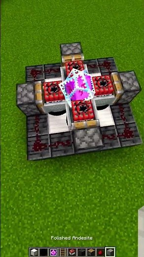 Minecraft Nuke Bomb Tutorial💀#shorts