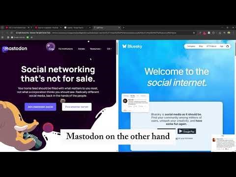 Why More People Are Choosing Between Bluesky VS Mastodon