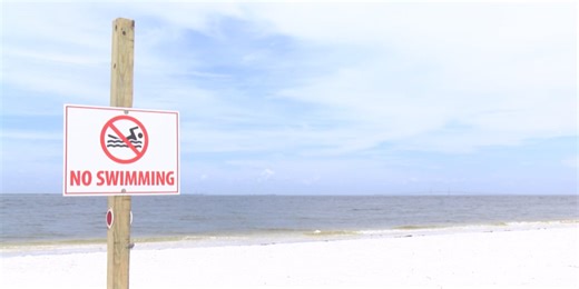 Anna Maria places a temporary swimming ban at Bean Point