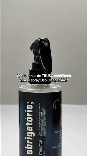 O spray USO OBRIGATÓRIO TRUSS combina com quais linhas capilares?