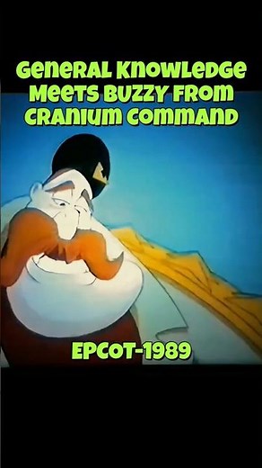General Knowledge Meets BUZZY from Cranium Command EPCOT 1989