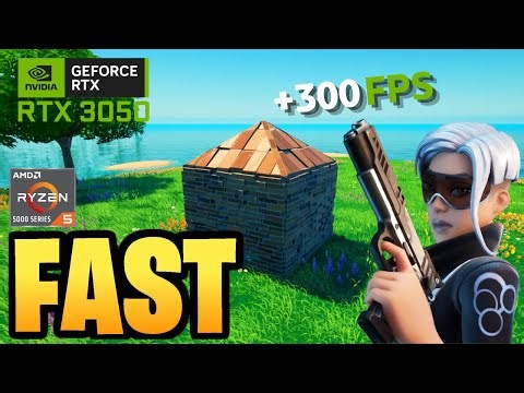 Fortnite Realistic 1v1 | Ryzen 5 5600 + RTX 3050 | New Performance Mode Gameplay