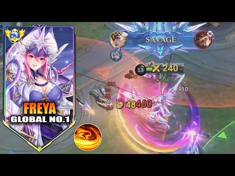 NEW SEASON NEW BUILD & EMBLEM FOR HIGH DAMAGE FREYA!!! ( MUST TRY ) FRRYA BEST BUILD 2026 - MLBB