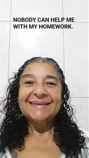 (77)INGLÊS(UFPD) NOBODY CAN HELP ME WITH MY HOMEWORK. #inglescomadonad #365#UFPD#falandoingles # dd