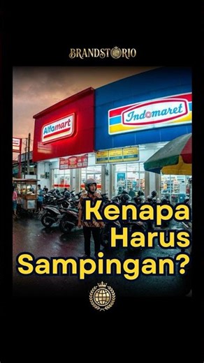 Indomaret Alfamart Temenan? Apa Musuhan? #shorts #brandstorio