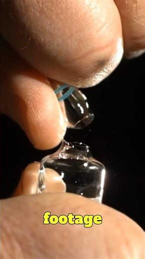 Do glass shards get into your injections? 😱💉 🧪 #funfacts