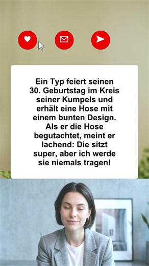 Buntes Geburtstagsgeschenk #witze #humor #komödie #lachen #lustig #spass #deutschland #shorts #Witze