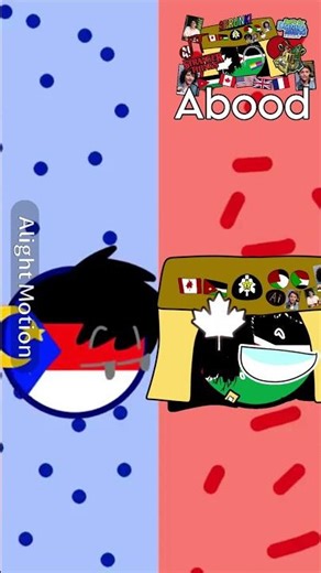 fake collab with @Palestinien-proud2012 (#fypシ #fakecollab #countryballs #freepalestine