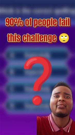 English spelling challenge #englishquiz #challenge #learnenglish #fyp #english