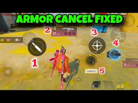 Armor Cancel Problem fixed IN CODM BR Season 3 ✅