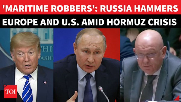 'Pirates Of 21st Century Pirate': Russia's Savage Attack On U.S. & Europe Amid Iran Hormuz Blockade