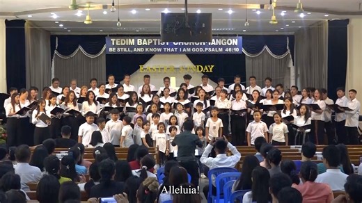 15K views · 259 reactions | Easter Fantasia - Easter Sunday Church Choir | Tedim Baptist Church - Yangon | Facebook