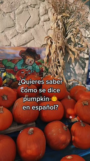 How to Say Pumpkin in Spanish | Spanish Vocabulary Lesson