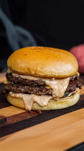 Super Delicious And Juicy Smashburger Recipe! #food #cooking #yummy | Smokin' and Grillin' with AB