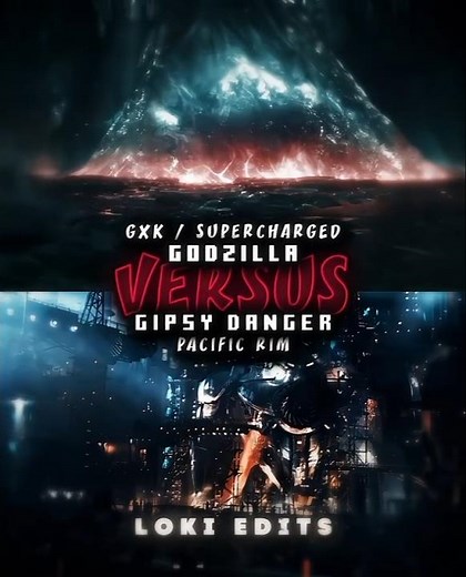 EVOLVED GODZILLA VS GIPSY DANGER