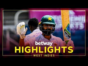 Highlights | West Indies v Pakistan | 2nd Test Day 1 | Betway Test Series presented by Osaka