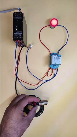 Simple Electrical Project | Photo Sensor + Relay + Lamp