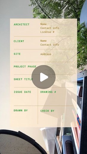 Navarro & Man on Instagram: "🌐 The Title Block: Your Blueprint Guide 🌐 A construction plan‘s unsung hero, the title block, is your go-to source for essential project details. From project and client names to architect and scale information, it’s a treasure trove of insights on every drawing sheet. 📝💡 🗂️ What‘s Inside the Title Block? 🔍 Name of the project 👤 Client’s name 👷 Architect, designer, or engineer‘s name 📄 Drawing title 📅 Issue date 📏 Scale 📑 Sheet number 📍 Location Matters:
