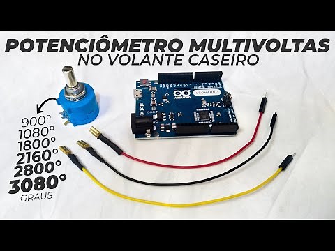 É BOM MESMO? QUANTOS GRAUS VOU TER NO VOLANTE CASEIRO? | POTENCIÔMETRO MULTIVOLTAS