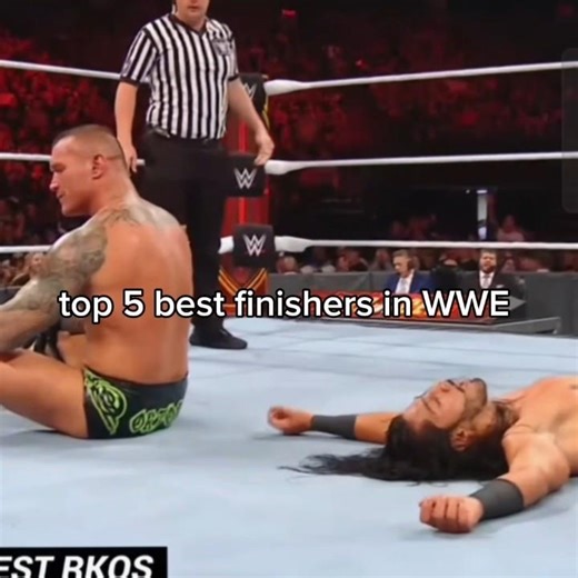 WWE Top 5 best finishers 💀