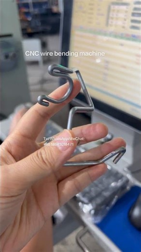 Multi axes CNC wire bending machine spring making machine#wirebender #machine#spring#wirebuckle#fyi