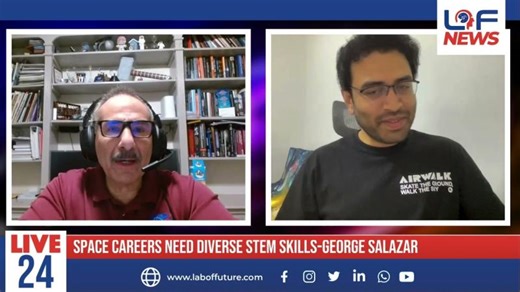 Arpit Dugar, CEO, LOF X George Salazar, Human-Computer Interface Technical Discipline Lead, Ex-NASA | Arpit Dugar