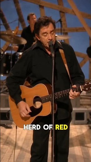 Johnny Cash 🤠 | (Ghost) Riders in the Sky (1979) 🌵🔥🎸 #70sMusic #CountryMusic #Shorts #viral