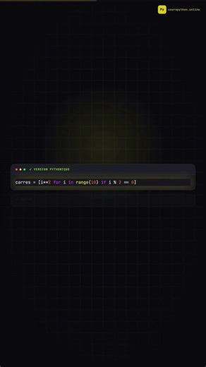 Ce code Python de 4 lignes s'écrit en 1 seule 🤯