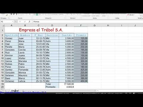 EJERCICIO 2 Excel Básico