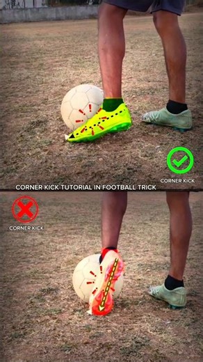 HOW TO TAKE A CORNER KICK#skills#soccer#shorts