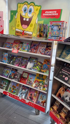 Nostalgia alert! 🚨 Go back to your childhood by exploring the Scholastic Book Fair in @gmercyulibrary - there through Friday! 📚 | Gwynedd Mercy University