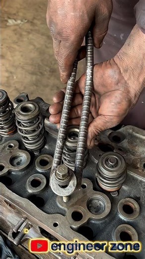 Valve Spring Compressor Tool 🔧 | Fastest & Safest Way to Install #EngineRebuild #MechanicLife
