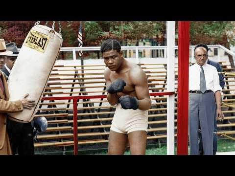 Joe Louis & Max Schmeling Train for Highly the Rematch (1938) – Rare HD Colorized