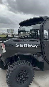 New 2025 Segway UT10 P Crew 105 HP UTV SXS APV 4x4 EPS 1000 cc Black On Black Fully Loaded #segway